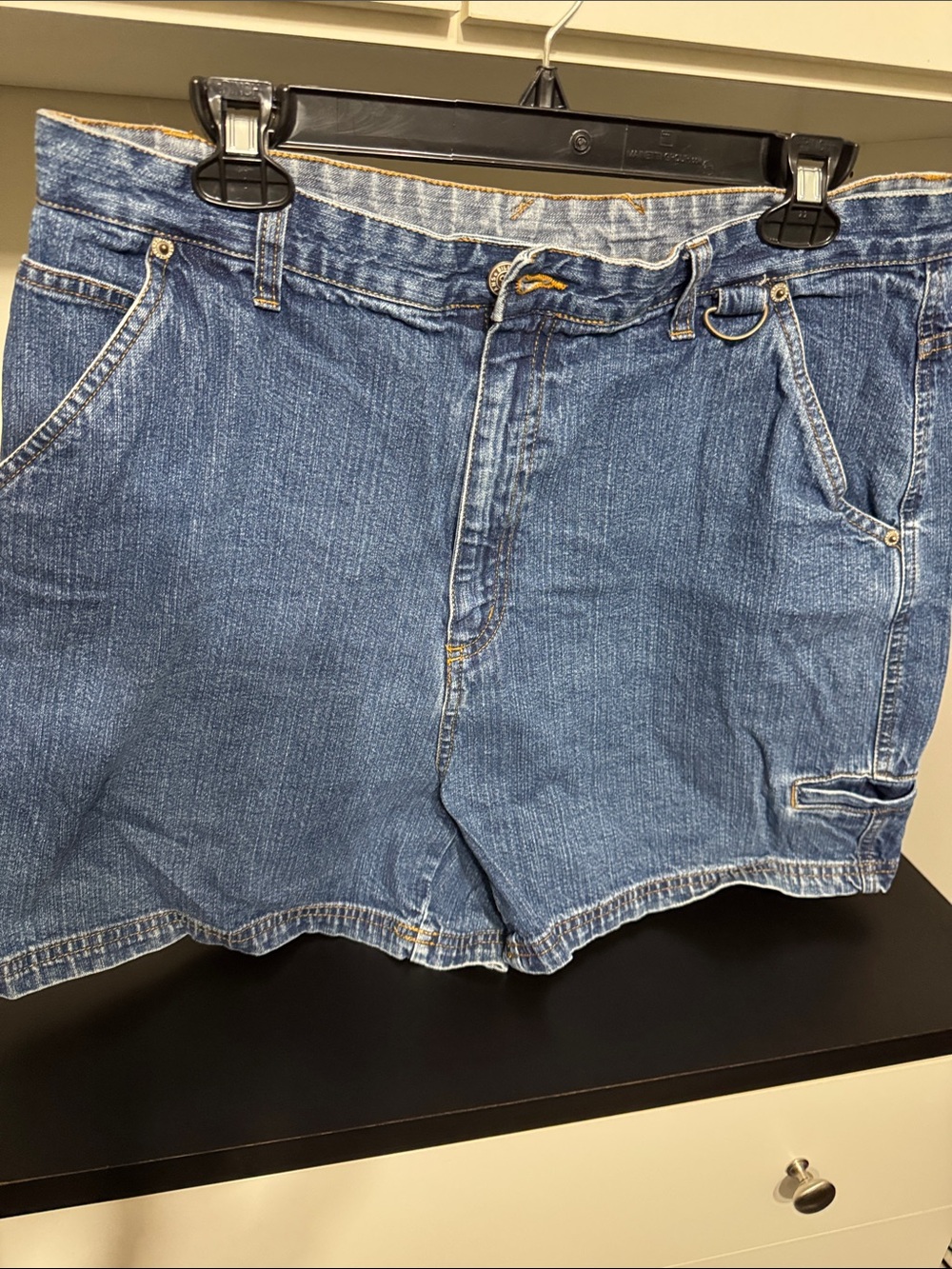 bill blass Women's Blue Denim Jean Shorts